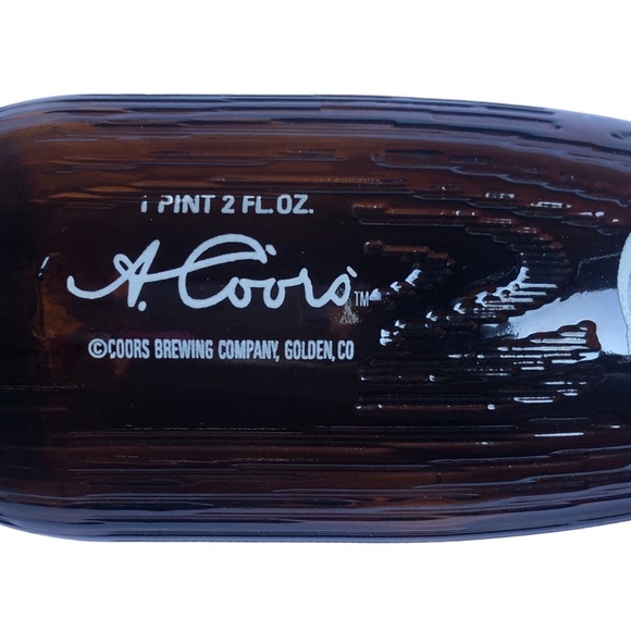 Vintage Limited Edition Coors Light 18oz Baseball Bat Beer Bottle - Picture 5 of 10